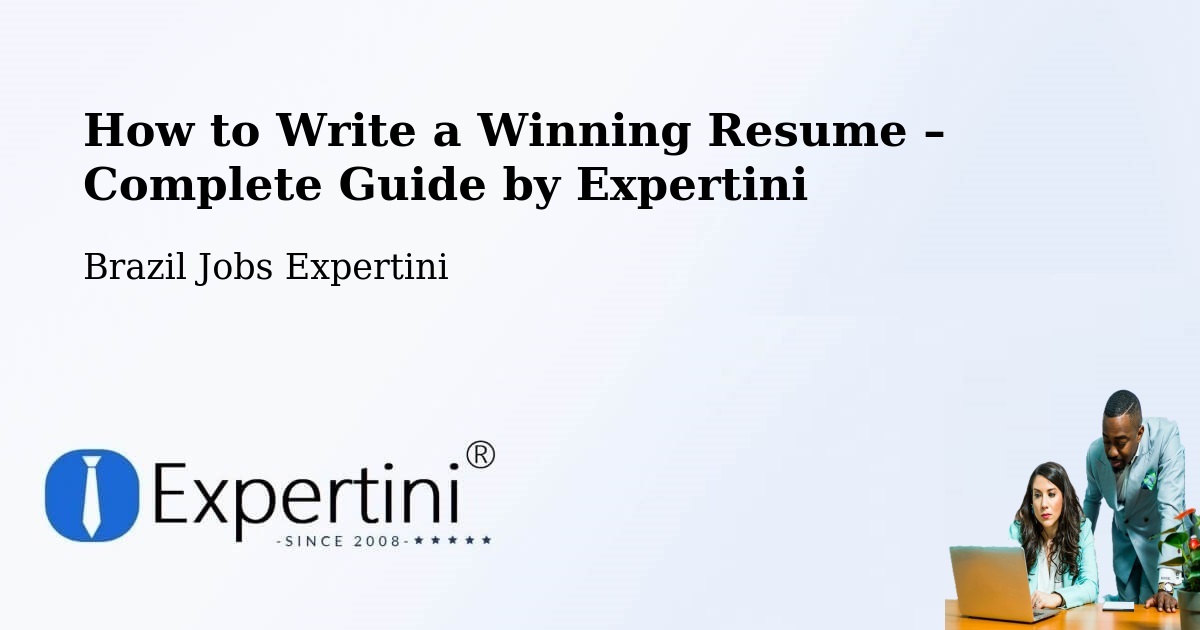 Resume Writing Guide for Job Seekers – Cabedelo - Cabedelo, Brazil Jobs Expertini